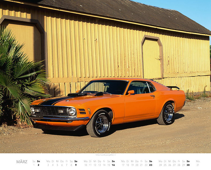 Bild: 9783966647915 | Ford Mustang Kalender 2025 | Chris Affrock | Kalender | Spiralbindung