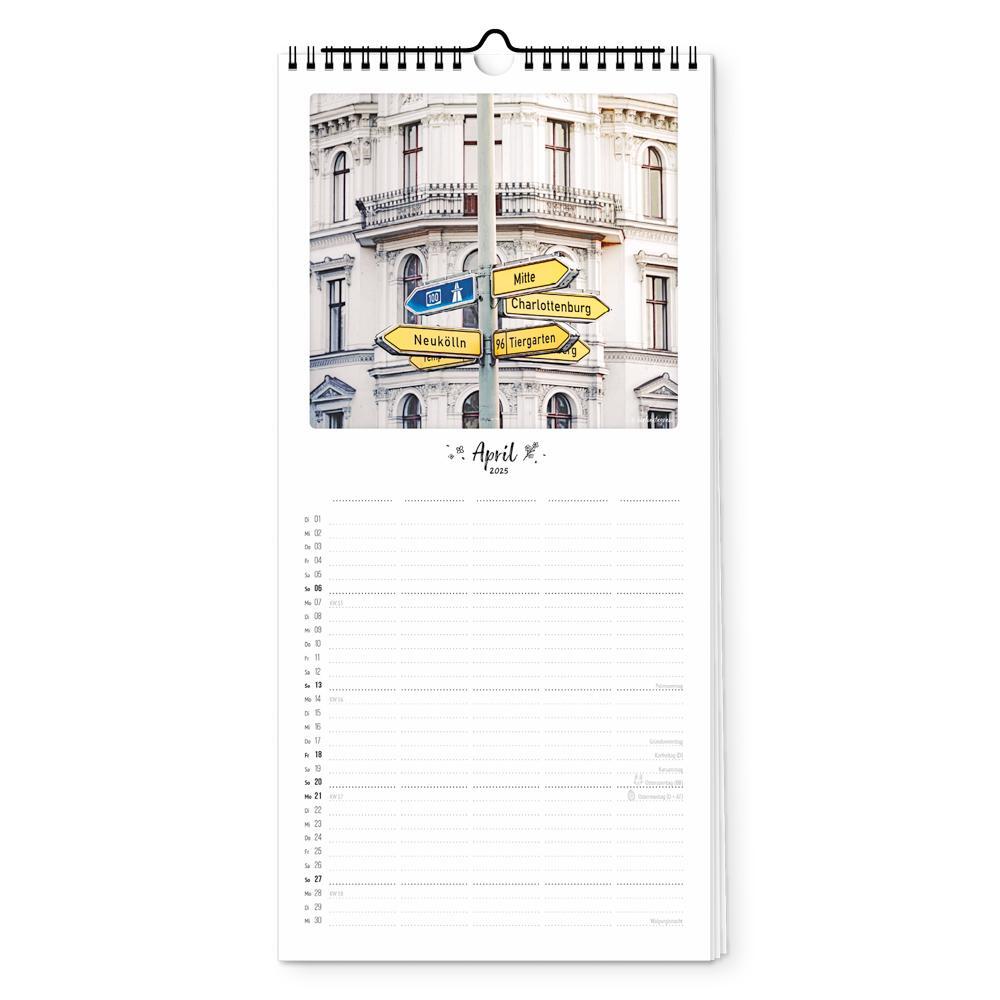 Bild: 4251781179522 | Familienplaner 2025 - Berlin | 5 Spalten | Pickmotion | Kalender