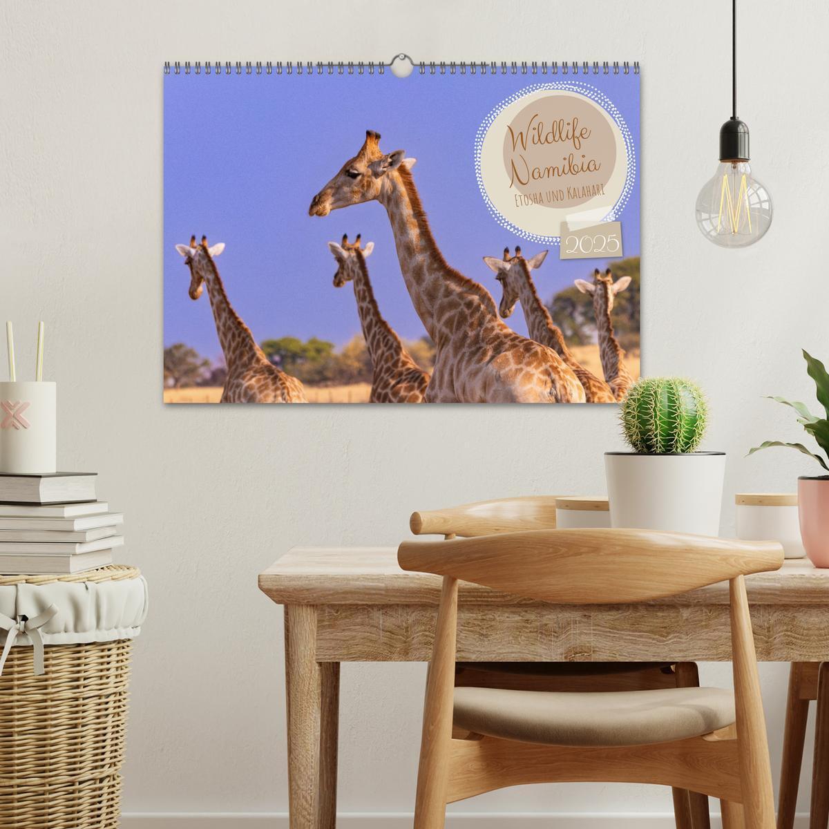 Bild: 9783383861574 | Wildlife Namibia - Etosha und Kalahari (Wandkalender 2025 DIN A3...