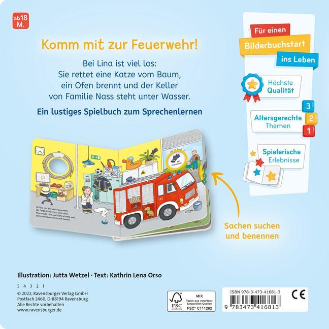 Bild: 9783473416813 | Wo ist bloß...? Mein Feuerwehr-Buch zum Sachen suchen | Orso | Buch