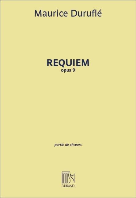 Cover: 9781458418005 | Requiem, Op. 9 | Choral/Vocal Score | Taschenbuch | Englisch | 2001