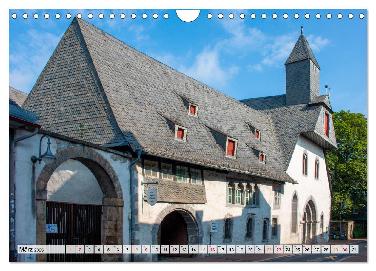 Bild: 9783383853890 | Historisches Goslar - Niedersachsen (Wandkalender 2025 DIN A4...