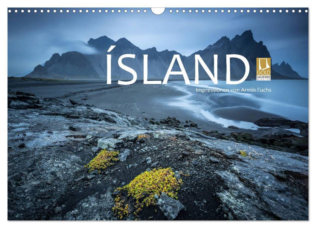 Cover: 9783435668335 | Island Impressionen von Armin Fuchs (Wandkalender 2025 DIN A3...