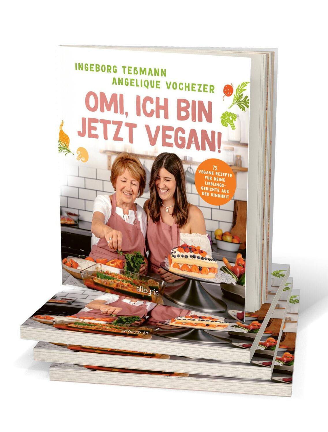 Bild: 9783793424451 | Omi, ich bin jetzt vegan! | Angelique Vochezer | Taschenbuch | 192 S.