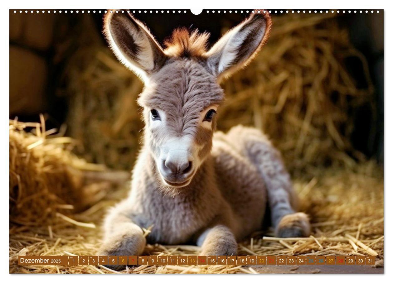 Bild: 9783435516650 | Tierkinder auf dem Land (Wandkalender 2025 DIN A2 quer), CALVENDO...