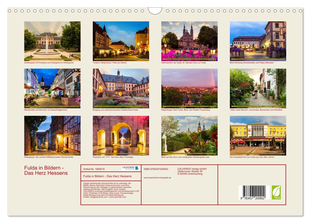 Bild: 9783457200902 | Fulda in Bildern - Das Herz Hessens (Wandkalender 2025 DIN A3...