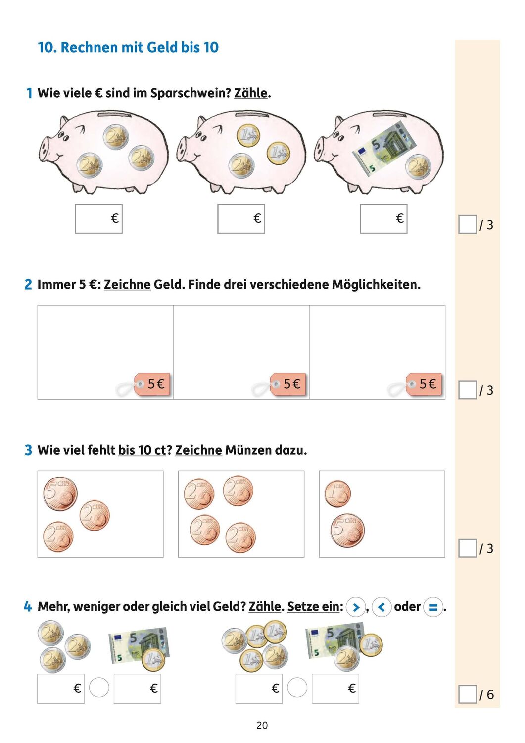 Bild: 9783881001816 | Tests in Mathe - Lernzielkontrollen 1. Klasse, A4- Heft | Spiecker