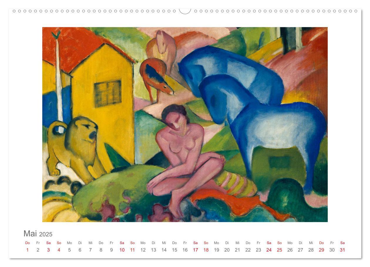 Bild: 9783435321520 | Franz Marc 2025 (hochwertiger Premium Wandkalender 2025 DIN A2...