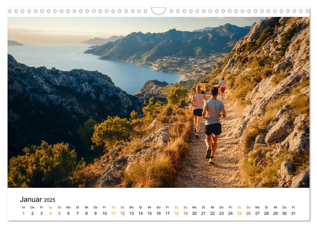 Bild: 9783457234679 | Trailrunning Power (Wandkalender 2025 DIN A3 quer), CALVENDO...