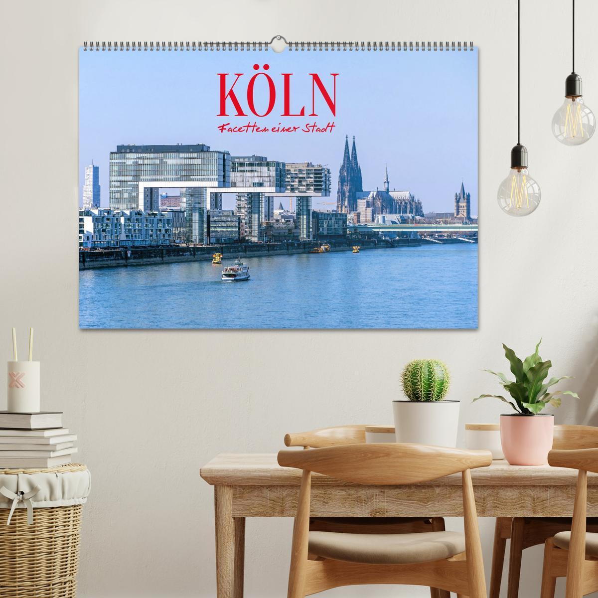 Bild: 9783435208197 | Köln - Facetten einer Stadt (Wandkalender 2025 DIN A2 quer),...