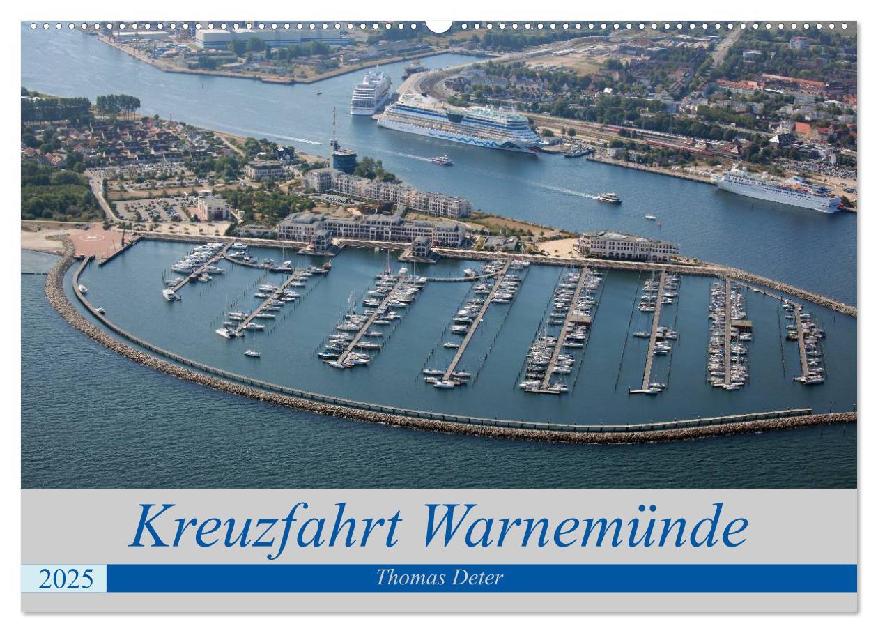 Cover: 9783435592470 | Kreuzfahrt Warnemünde (Wandkalender 2025 DIN A2 quer), CALVENDO...