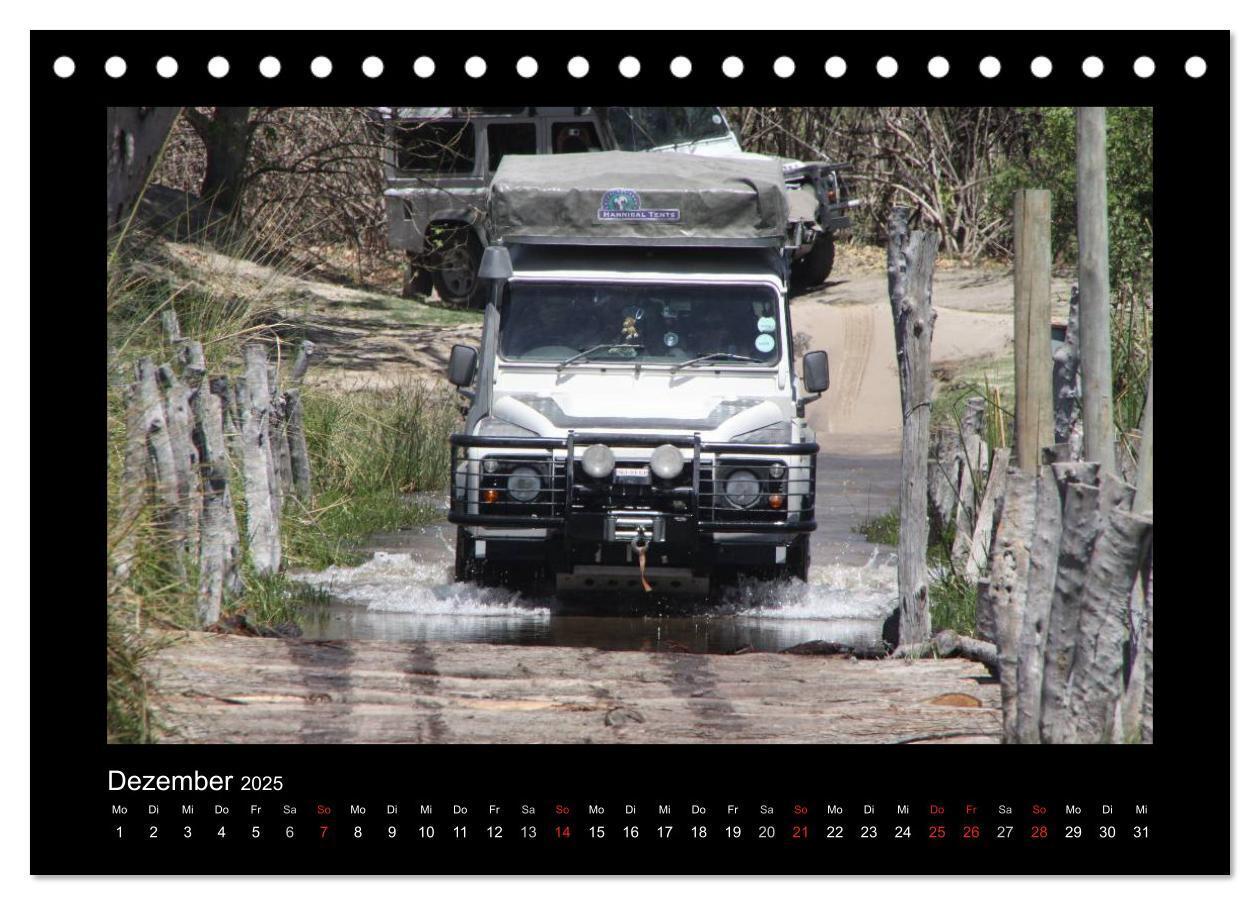 Bild: 9783435752652 | Land Rover Defender - Unterwegs in Afrika (Tischkalender 2025 DIN...