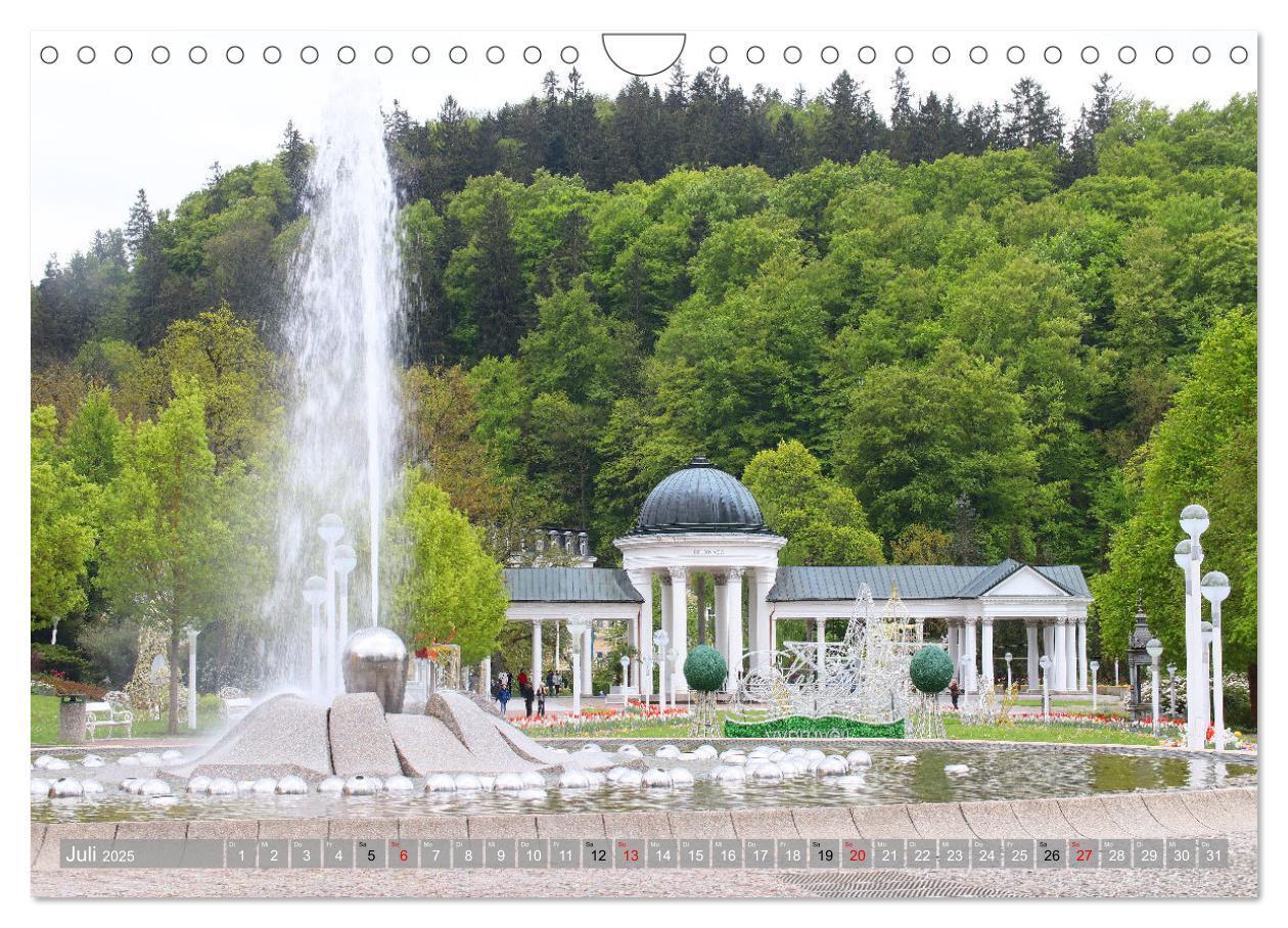 Bild: 9783383862106 | Marienbad in Tschechien (Wandkalender 2025 DIN A4 quer), CALVENDO...