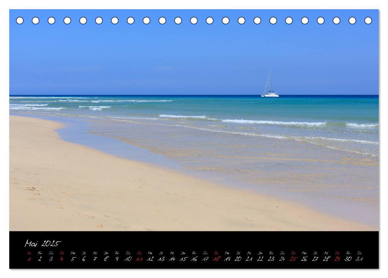 Bild: 9783435776894 | Fuerteventura (Tischkalender 2025 DIN A5 quer), CALVENDO...