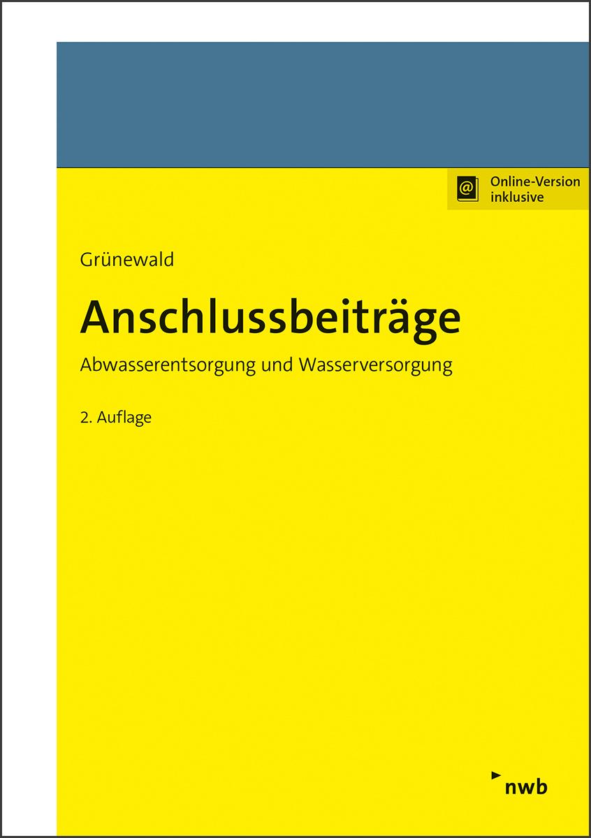 Cover: 9783482652523 | Anschlussbeiträge | Abwasserentsorgung und Wasserversorgung | Bundle