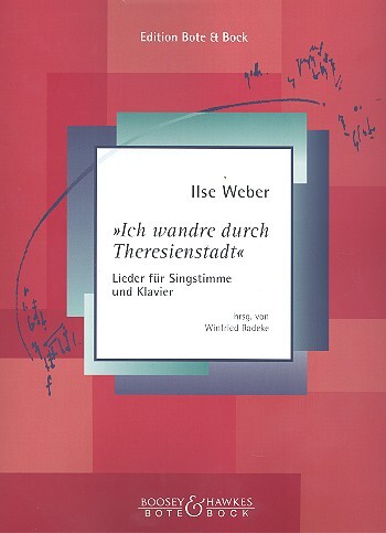 Cover: 9790202523261 | Ich wandre durch Theresienstadt | Lieder fur Singstimme und Klavier