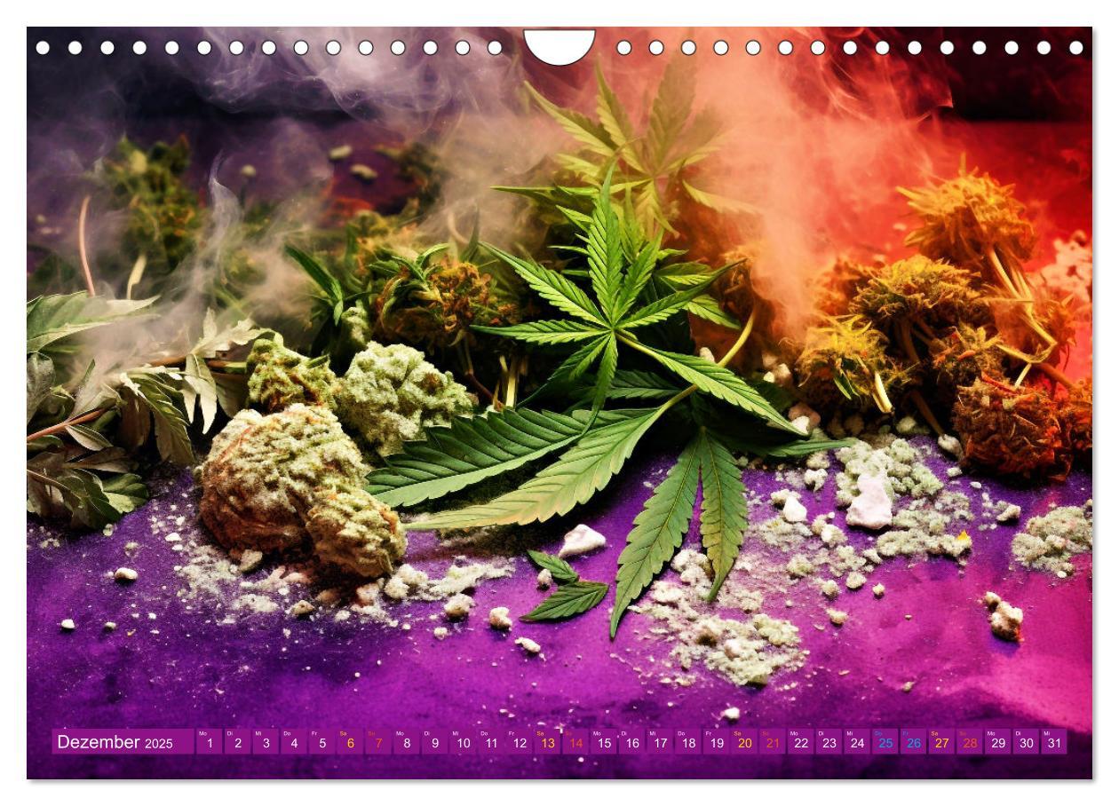 Bild: 9783435691463 | Faszination Cannabis (Wandkalender 2025 DIN A4 quer), CALVENDO...