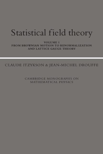 Cover: 9780521408059 | Statistical Field Theory | Claude Itzykson (u. a.) | Taschenbuch