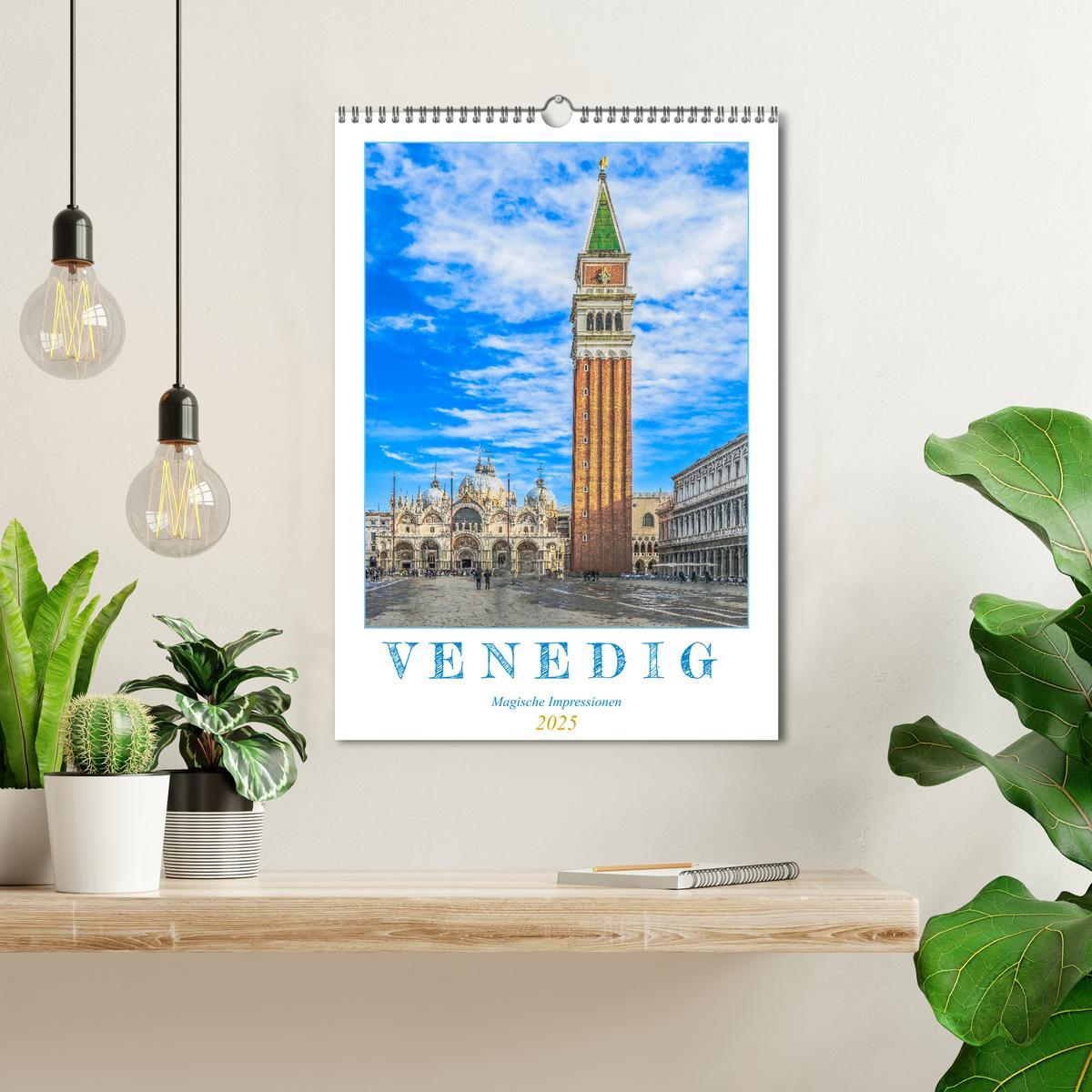 Bild: 9783435906864 | Venedig - Magische Impressionen (Wandkalender 2025 DIN A3 hoch),...