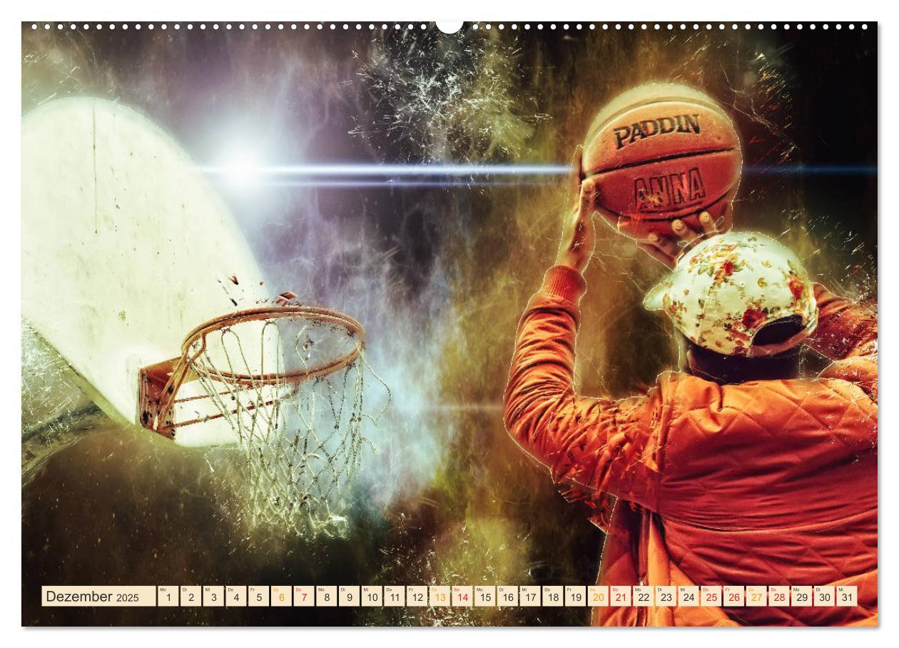 Bild: 9783435324774 | Basketball extrem (Wandkalender 2025 DIN A2 quer), CALVENDO...