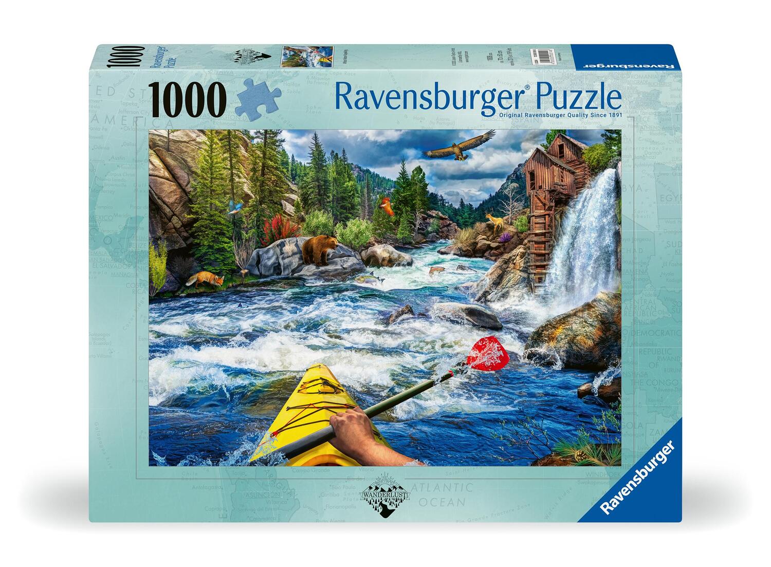 Cover: 4005555005148 | Ravensburger Puzzle 12000514 - White Water Rafting - 1000 Teile...