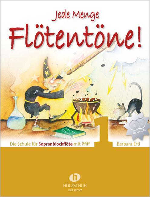 Cover: 9783940069757 | Jede Menge Flötentöne 1 mit 2-CDs | Barbara Ertl | Broschüre | 76 S.