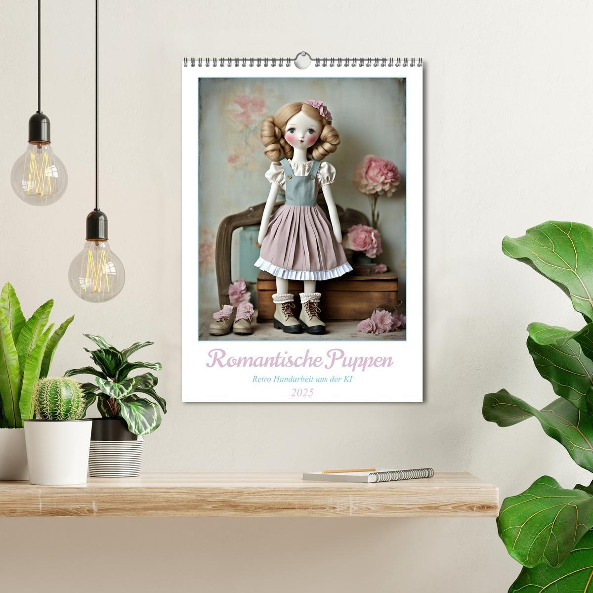 Bild: 9783457135846 | Romantische Puppen (Wandkalender 2025 DIN A3 hoch), CALVENDO...