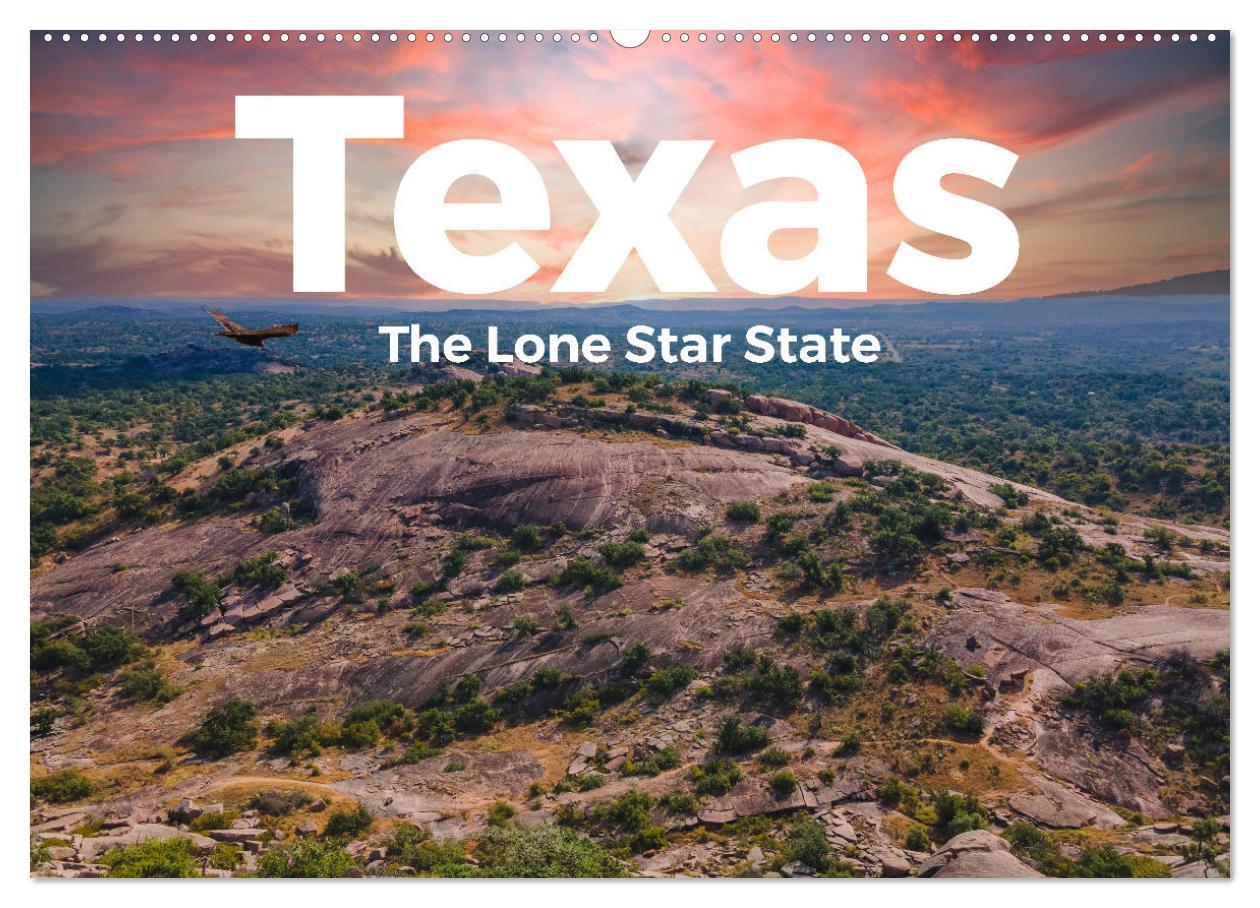 Cover: 9783457181959 | Texas - The Lone Star State (Wandkalender 2025 DIN A2 quer),...