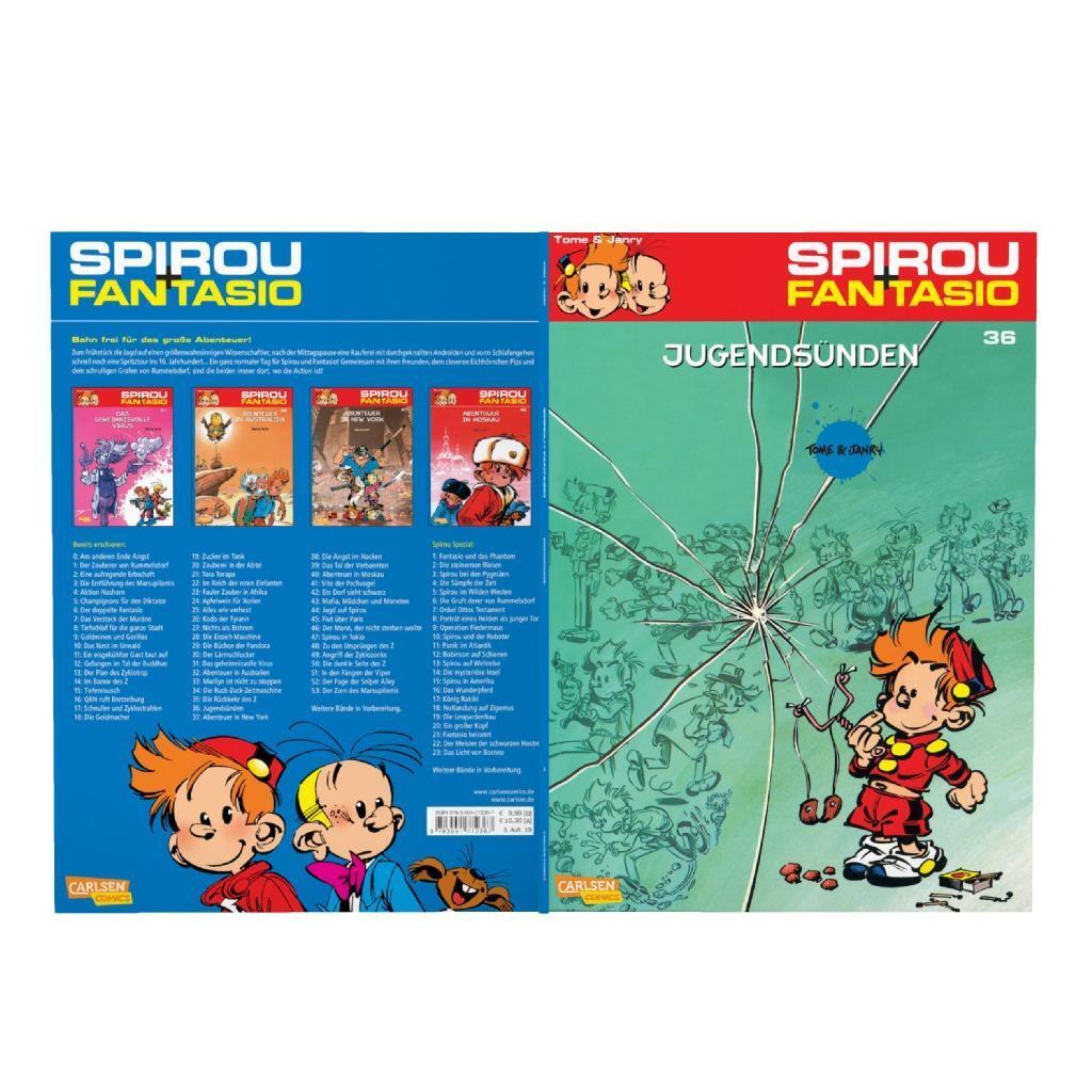 Bild: 9783551772367 | Spirou und Fantasio 36. Jugendsünden | Tome (u. a.) | Taschenbuch