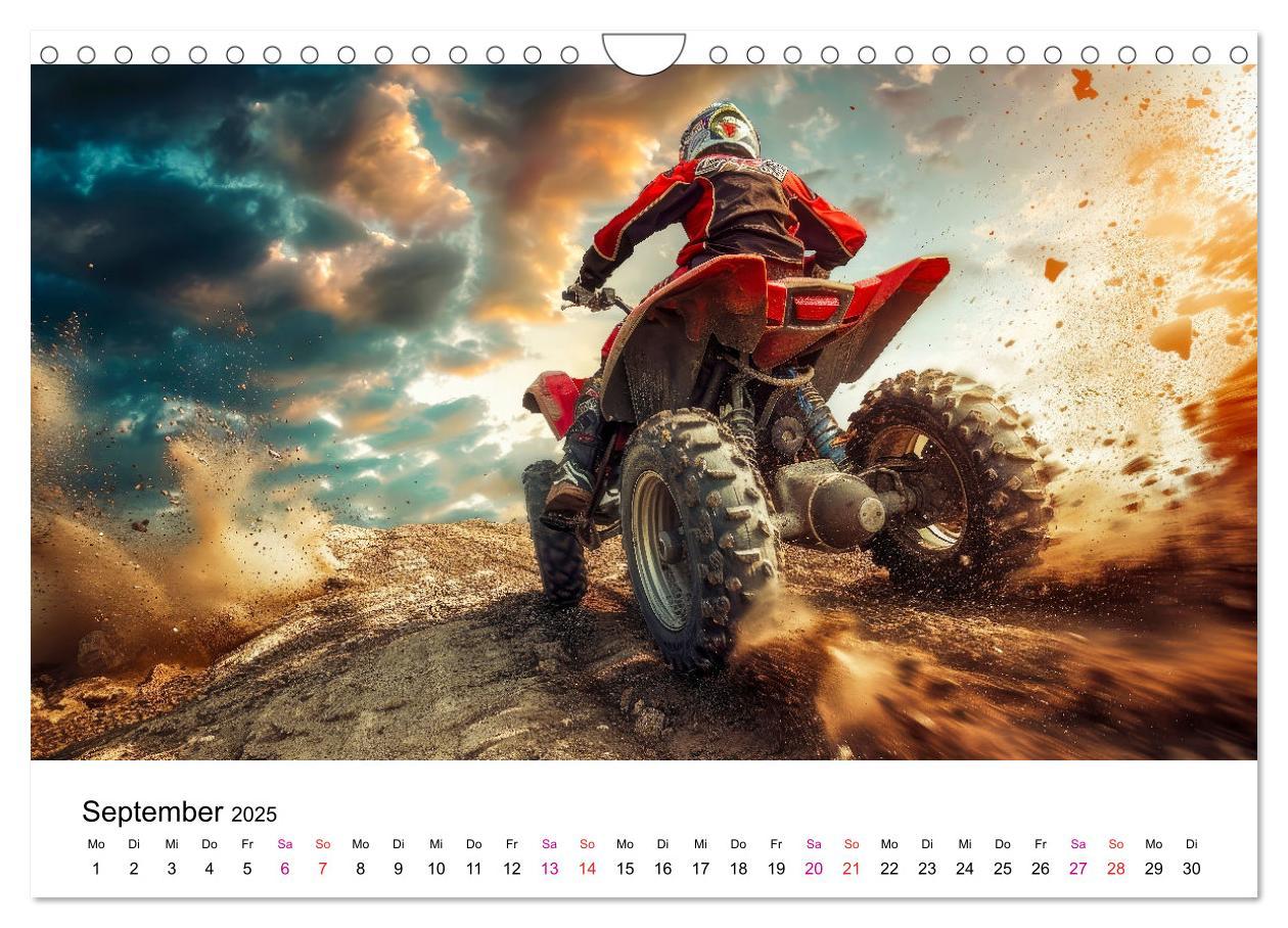 Bild: 9783457146651 | Quad Erlebnisse (Wandkalender 2025 DIN A4 quer), CALVENDO...