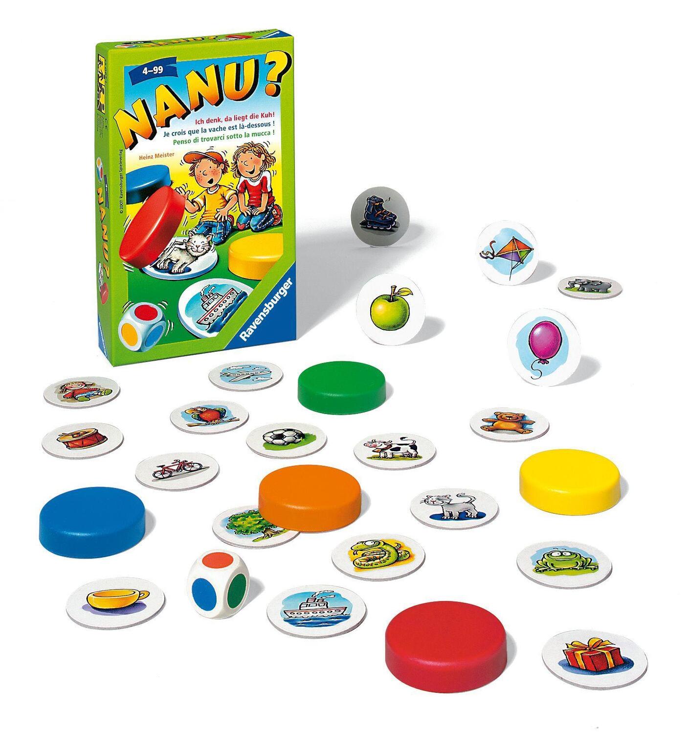 Bild: 4005556230631 | Nanu? | Heinz Meister | Spiel | Deutsch | 2001 | Ravensburger