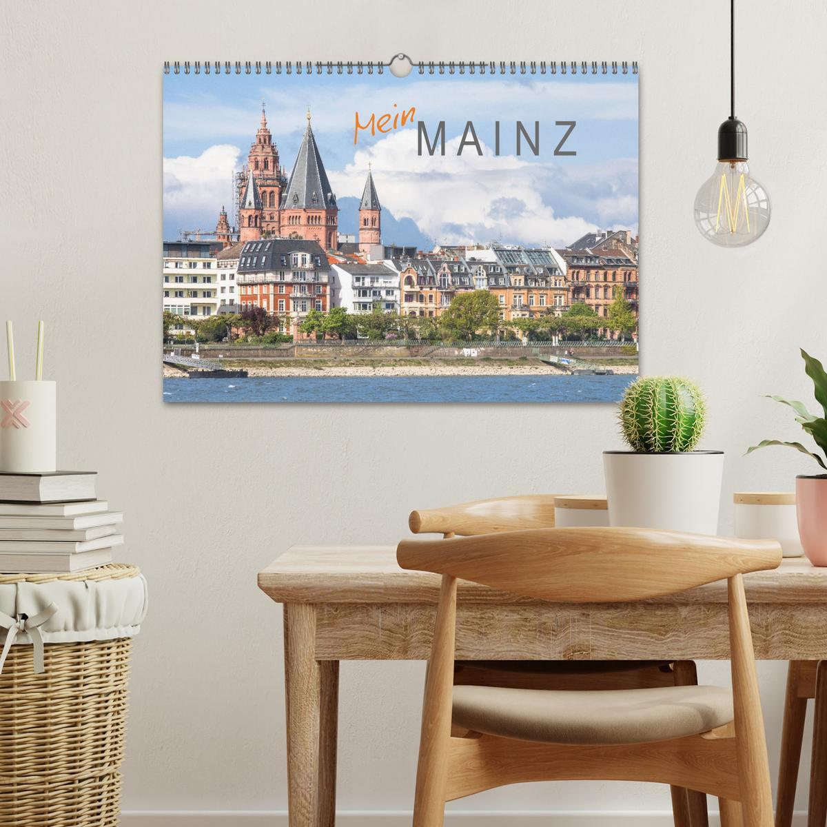 Bild: 9783435374656 | Mein Mainz (Wandkalender 2025 DIN A3 quer), CALVENDO Monatskalender