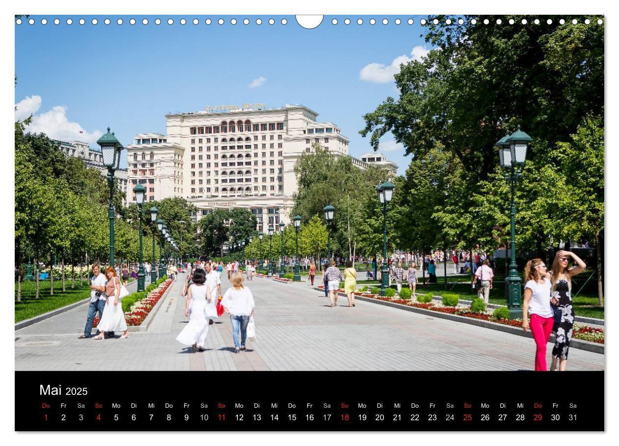 Bild: 9783435644247 | Moskau 2025 (Wandkalender 2025 DIN A3 quer), CALVENDO Monatskalender