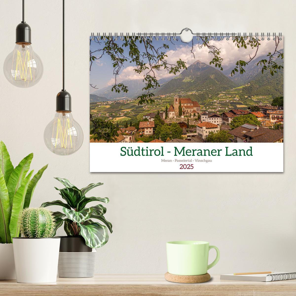 Bild: 9783383847950 | Südtirol - Meraner Land (Wandkalender 2025 DIN A4 quer), CALVENDO...