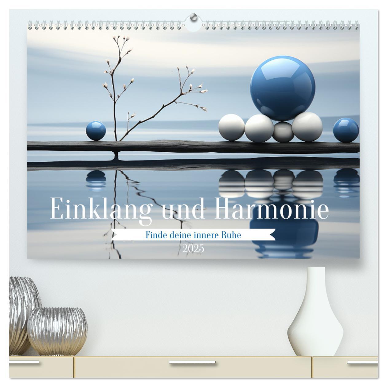 Cover: 9783383871726 | Einklang und Harmonie (hochwertiger Premium Wandkalender 2025 DIN...