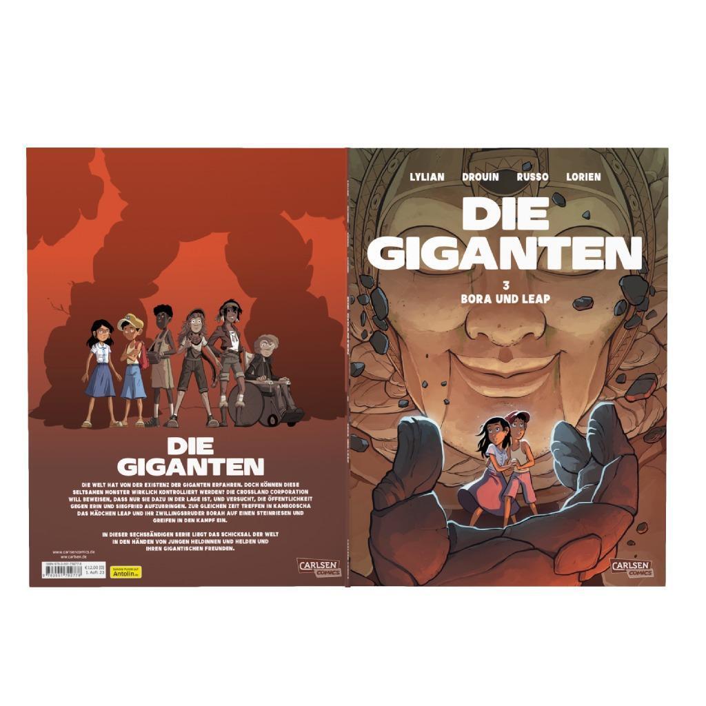 Bild: 9783551792778 | Die Giganten 3: Bora und Leap | Lylian | Taschenbuch | Die Giganten