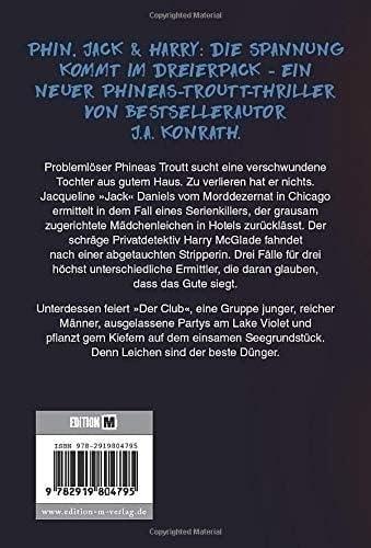 Rückseite: 9782919804795 | Sterbenshauch | J. A. Konrath | Taschenbuch | Paperback | 576 S.