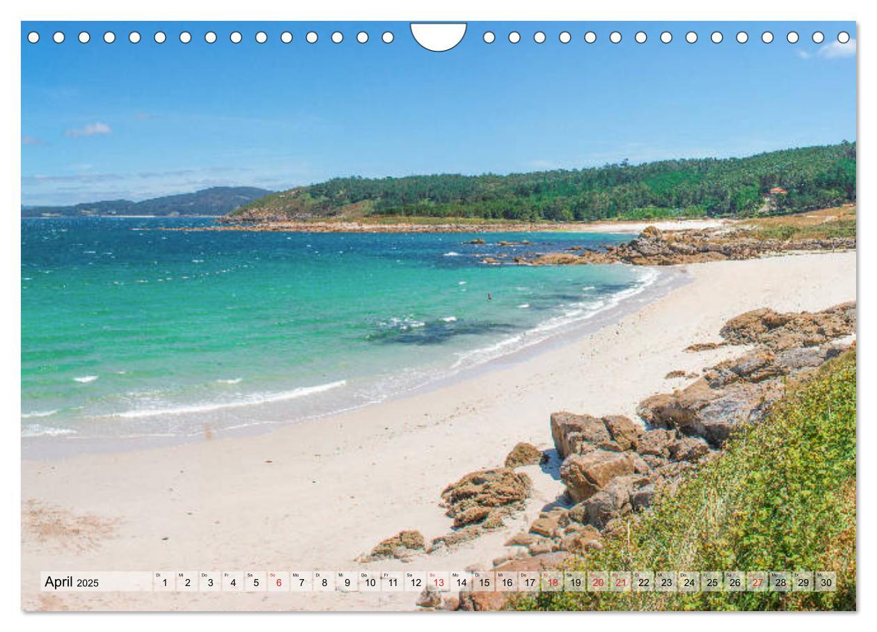 Bild: 9783435287338 | Nordspanien Galicien (Wandkalender 2025 DIN A4 quer), CALVENDO...