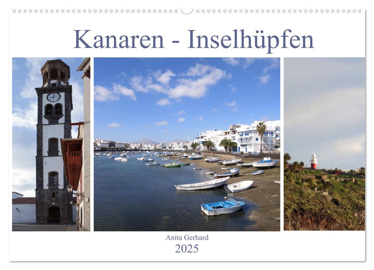 Cover: 9783435399291 | Kanaren - Inselhüpfen (Wandkalender 2025 DIN A2 quer), CALVENDO...