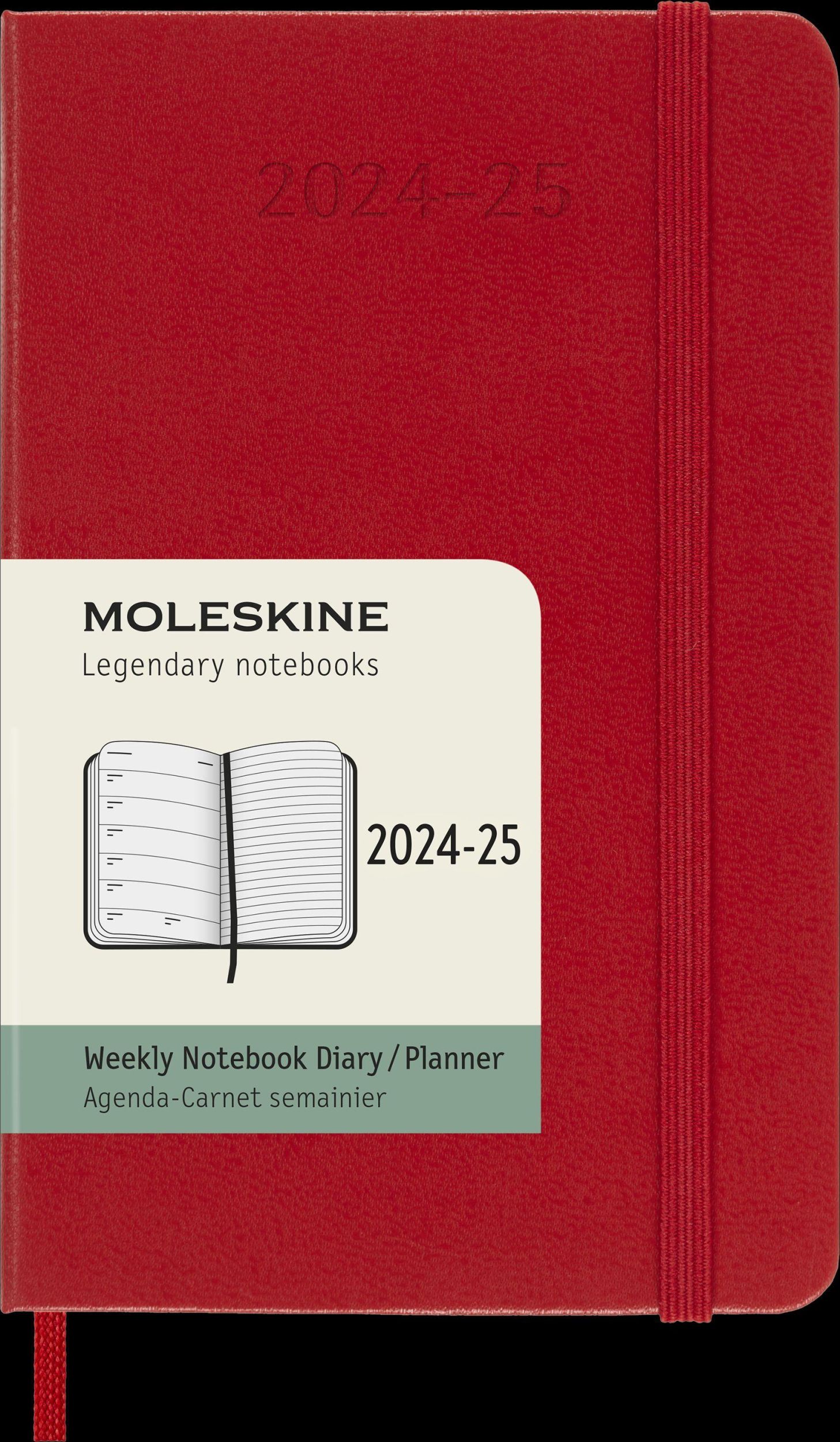 Bild: 8056999270636 | Moleskine 18 Monate Wochen Notizkalender 2024/2025, P/A6, 1 Wo = 1...