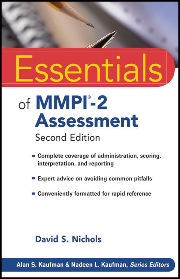 Cover: 9780470923238 | Essentials of Mmpi-2 Assessment | David S Nichols | Taschenbuch | 2011