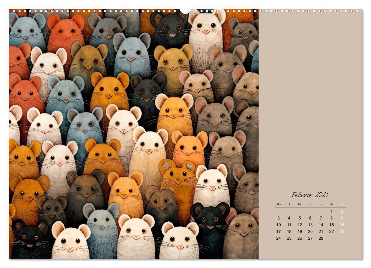 Bild: 9783383844386 | Tierisches Gewimmel (Wandkalender 2025 DIN A2 quer), CALVENDO...