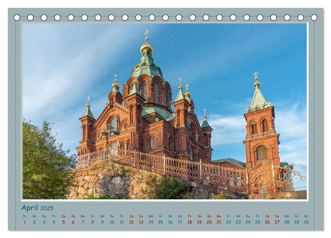 Bild: 9783383944734 | HELSINKI CITY (Tischkalender 2025 DIN A5 quer), CALVENDO...