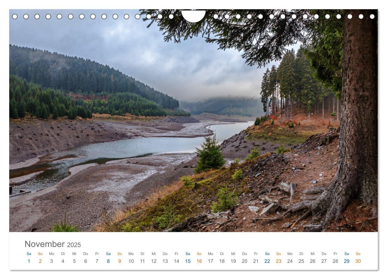 Bild: 9783457142318 | Rennsteig - Weitwanderweg (Wandkalender 2025 DIN A4 quer), CALVENDO...