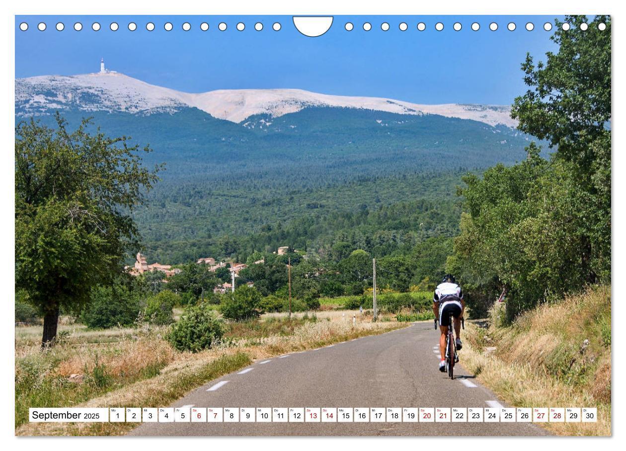 Bild: 9783435353736 | Mit dem Rennrad zum Mont Ventoux (Wandkalender 2025 DIN A4 quer),...