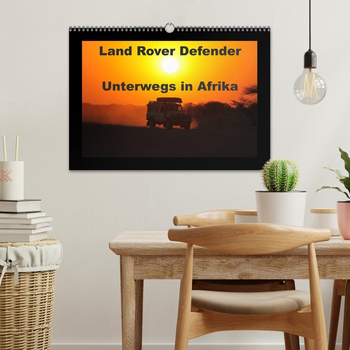 Bild: 9783435753673 | Land Rover Defender - Unterwegs in Afrika (Wandkalender 2025 DIN A3...