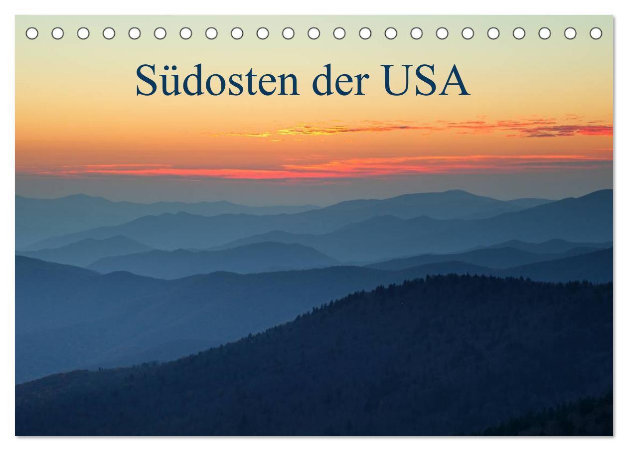 Cover: 9783435812011 | Südosten der USA (Tischkalender 2025 DIN A5 quer), CALVENDO...