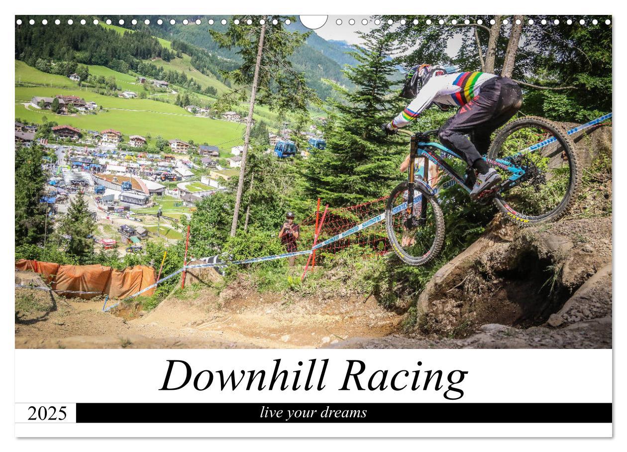 Cover: 9783435367115 | Downhill Racing (Wandkalender 2025 DIN A3 quer), CALVENDO...