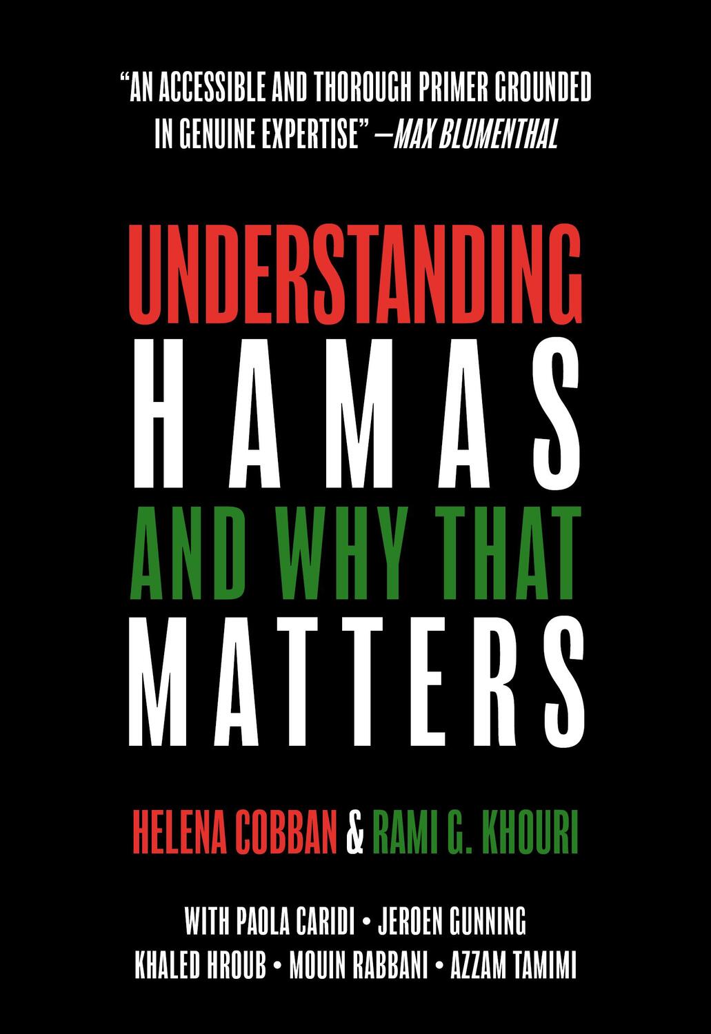 Cover: 9781682196342 | Understanding Hamas | And Why That Matters | Helena Cobban (u. a.)