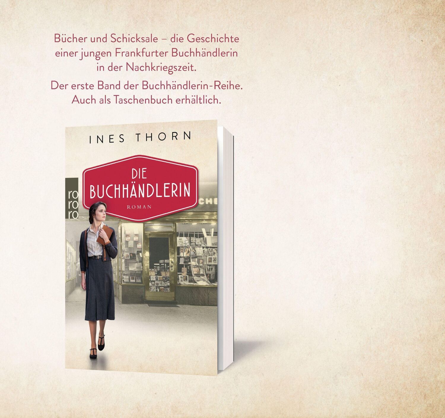 Bild: 9783499008146 | Die Buchhändlerin: Die Macht der Worte | Ines Thorn | Taschenbuch